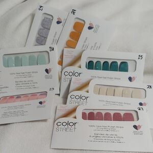Color Street Nail Polish Strips Variety Pack